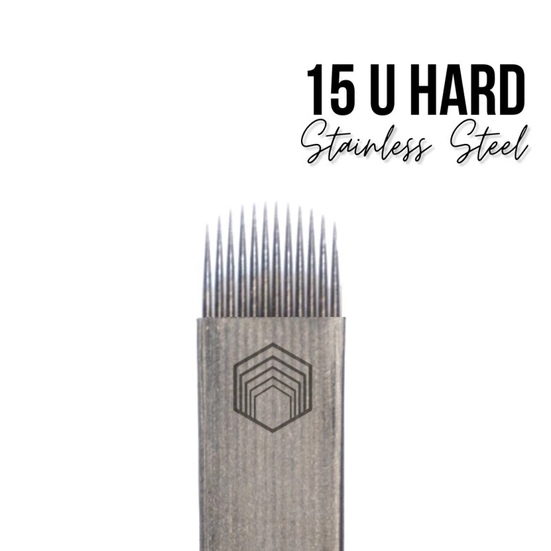 HYVE Beauty 15U 0.18MM - Hard Blade Microblading 1 HYVE Beauty 15U 0.18MM - Hard Blade Microblading