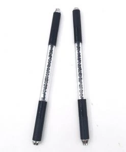 HYVE Beauty Black Double Ended Microblading Hand Tool - Black Crystal