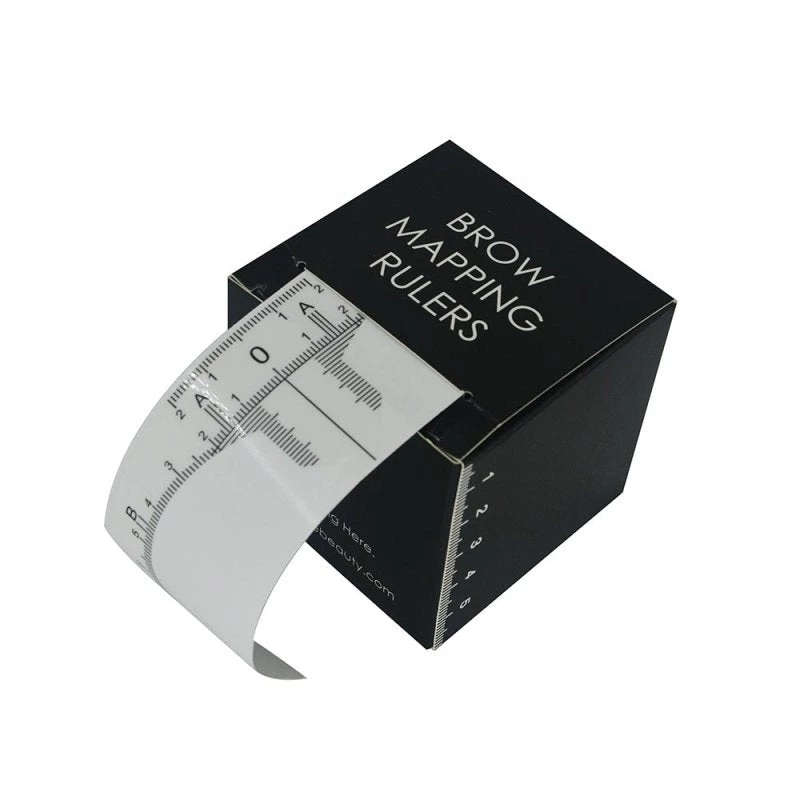 HYVE Beauty New Products Brow Mapping Rulers Box Of 50 2 HYVE Beauty New Products Brow Mapping Rulers Box Of 50