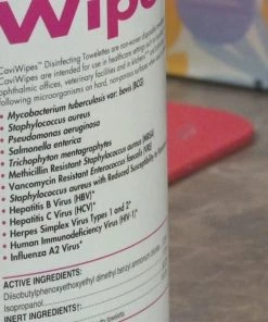 Bowers Medical Medical Supplies & PPE Caviwipes Disinfectant Towelettes - 160/Tub
