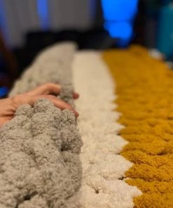 Chunky Knit Weighted Blanket By Creative Force