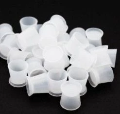 HYVE Beauty New Products Pigment Cup - Silicone Flat Bottom Suction - Cloud White