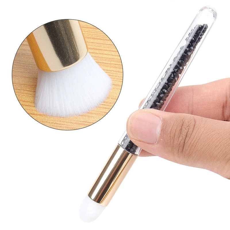 HYVE Beauty Shiny Crystal Lash & Brow Cleansing Brushes 4 HYVE Beauty Shiny Crystal Lash & Brow Cleansing Brushes