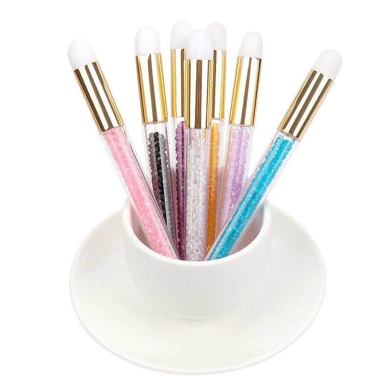 HYVE Beauty Shiny Crystal Lash & Brow Cleansing Brushes 3 HYVE Beauty Shiny Crystal Lash & Brow Cleansing Brushes