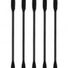 HYVE Beauty Cute AF Cotton Swabs - Shadow Black 200 Count Accessories & Training Tools