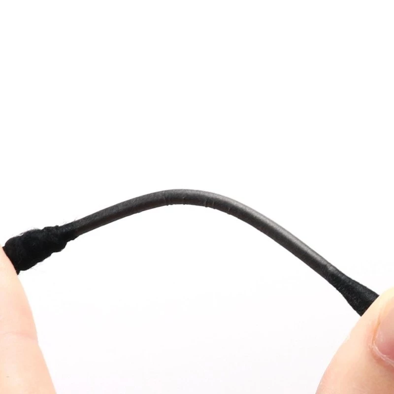 HYVE Beauty Cute AF Cotton Swabs - Shadow Black 200 Count Accessories & Training Tools 3 HYVE Beauty Cute AF Cotton Swabs - Shadow Black 200 Count Accessories & Training Tools