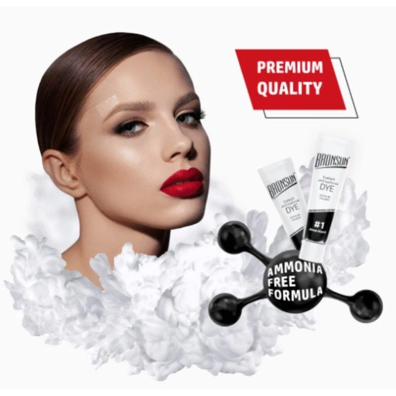 Innovator Cosmetics LLC Brows & Lashes Bronsun Brow & Lash Gel Tint - Deep Black #1 2 Innovator Cosmetics LLC Brows & Lashes Bronsun Brow & Lash Gel Tint - Deep Black #1