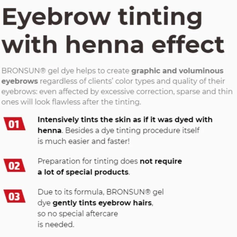 Innovator Cosmetics LLC Brows & Lashes Bronsun Brow & Lash Gel Tint - Deep Black #1 3 Innovator Cosmetics LLC Brows & Lashes Bronsun Brow & Lash Gel Tint - Deep Black #1