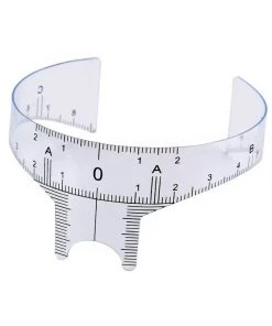 HYVE Beauty Accessories & Training Tools Curved Eyebrow Ruler