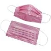Alibaba-Yiwu Disposable Face Masks - Pink Party - 50 Pack Accessories & Training Tools