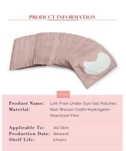 HYVE Beauty Eyelash Under Eye Gel Pads Accessories & Training Tools