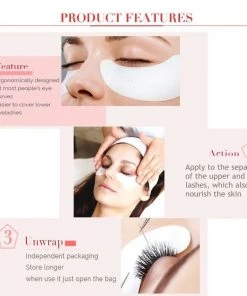 HYVE Beauty Eyelash Under Eye Gel Pads Accessories & Training Tools