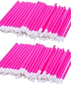 HYVE Beauty Flocked Applicators - Hot Pink Brows & Lashes