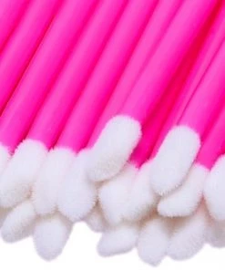 HYVE Beauty Flocked Applicators - Hot Pink Brows & Lashes