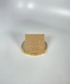 Bejeweled Handmade Freshwater Pearl Silver Stud Earrings B-143