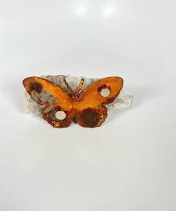 Bejeweled Handmade Gemstone Butterfly Magnet With Agate M-516
