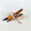 Bejeweled Handmade Gemstone Dragonfly Magnet With Rose Quartz M-501