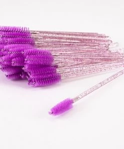 HYVE Beauty Glitter Mermaid Disposable Mascara Wands - Purple Brows & Lashes