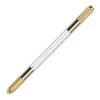 HYVE Beauty New Products Gold Double Ended Microblading Hand Tool - White Crystal