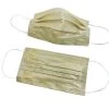 Alibaba-Yiwu Accessories & Training Tools Disposable Face Masks - Gold Glam - 50 Pack