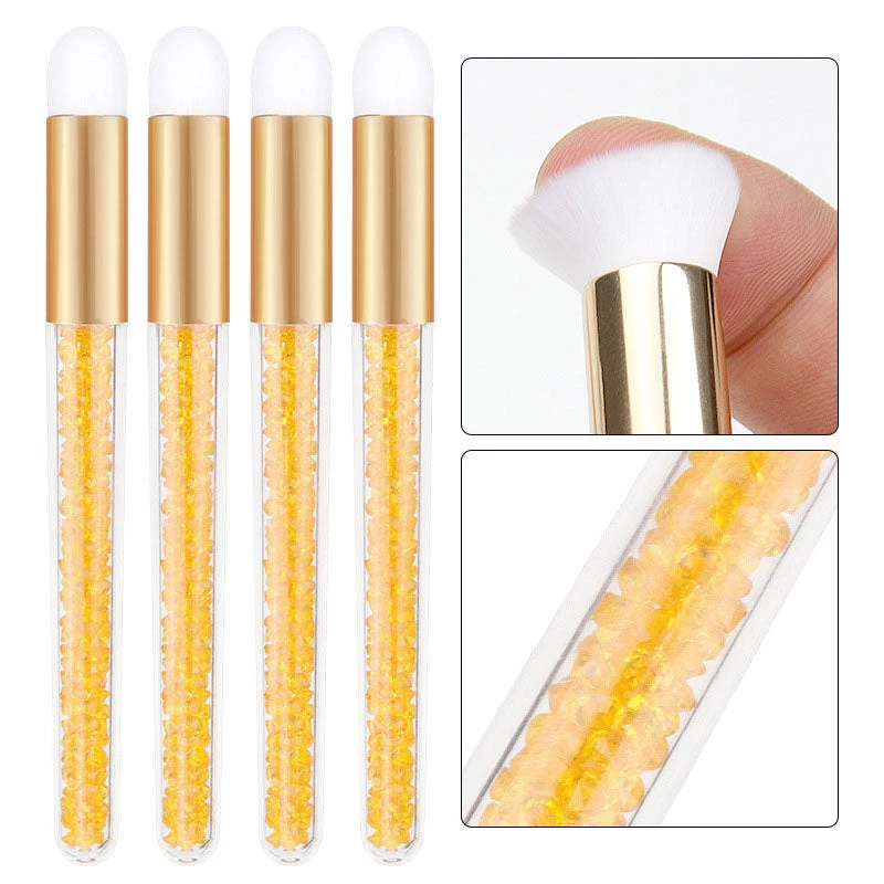 HYVE Beauty Shiny Crystal Lash & Brow Cleansing Brushes 9 HYVE Beauty Shiny Crystal Lash & Brow Cleansing Brushes