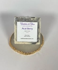 Bejeweled Handcrafted Acai Berry Soap Handmade