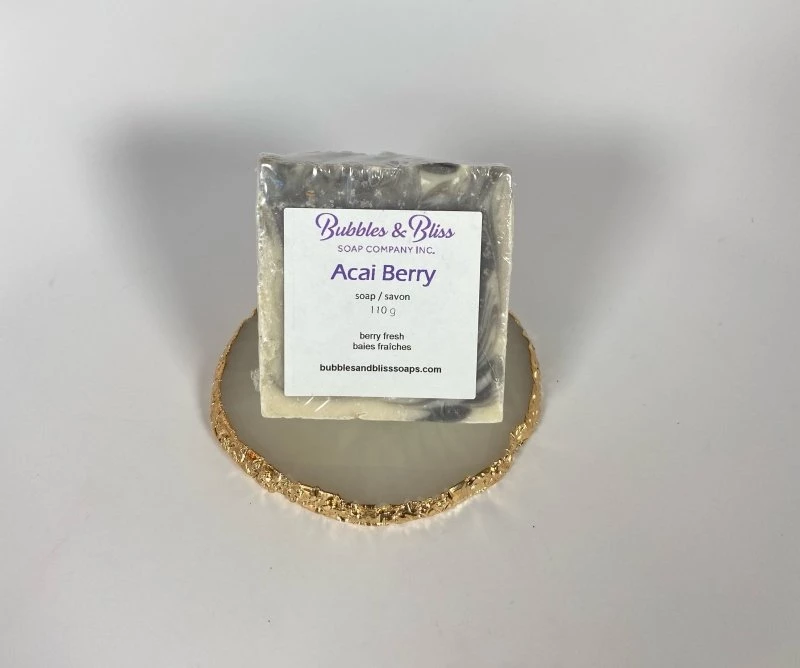 Bejeweled Handcrafted Acai Berry Soap Handmade 1 Bejeweled Handcrafted Acai Berry Soap Handmade
