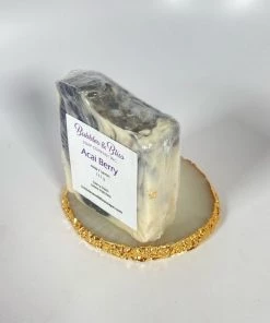Bejeweled Handcrafted Acai Berry Soap Handmade