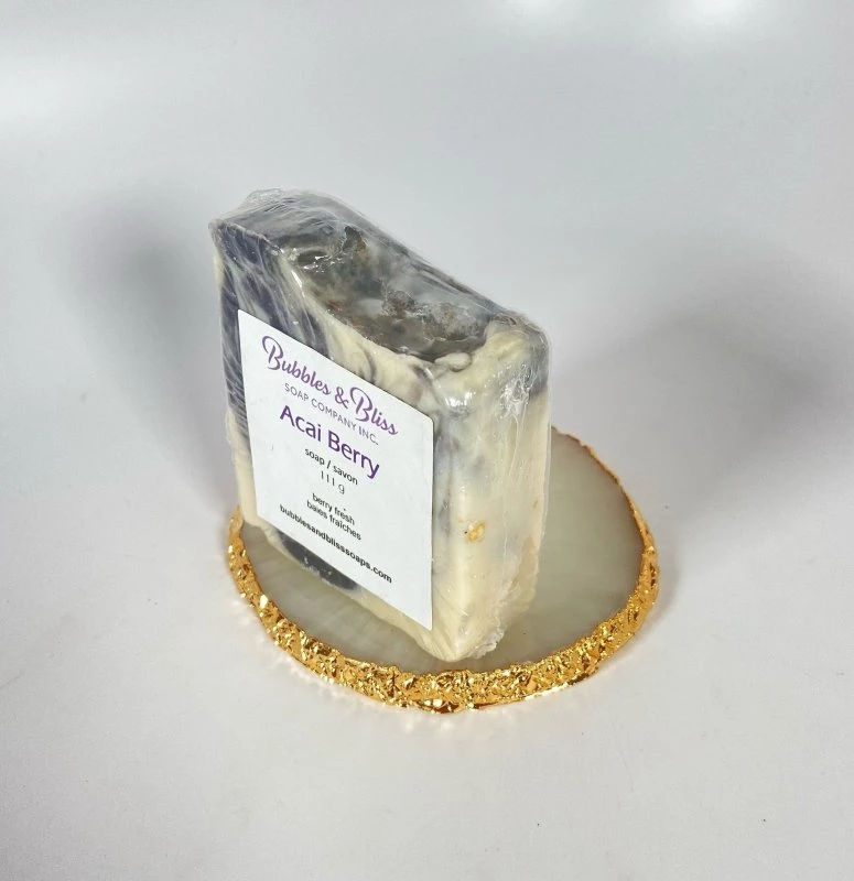 Bejeweled Handcrafted Acai Berry Soap Handmade 2 Bejeweled Handcrafted Acai Berry Soap Handmade