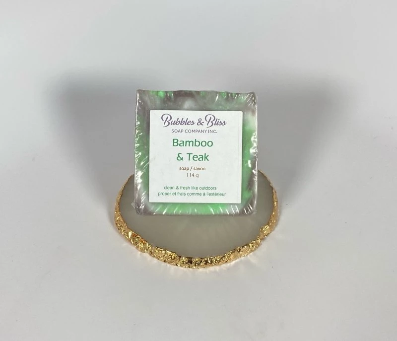 HYVE Beauty Handmade Handcrafted Bamboo & Teak Soap 1 HYVE Beauty Handmade Handcrafted Bamboo & Teak Soap