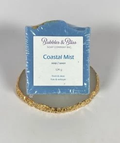 Bejeweled Handmade Handcrafted Coastal Mist Soap