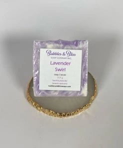 Bejeweled Handcrafted Lavender Soap Handmade