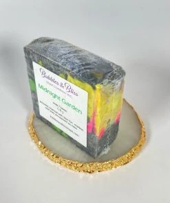 Bejeweled Handmade Handcrafted Midnight Garden Soap