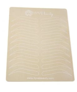 HYVE Beauty Accessories & Training Tools Inkless Eyebrow Practice Skin - Double Sided - White