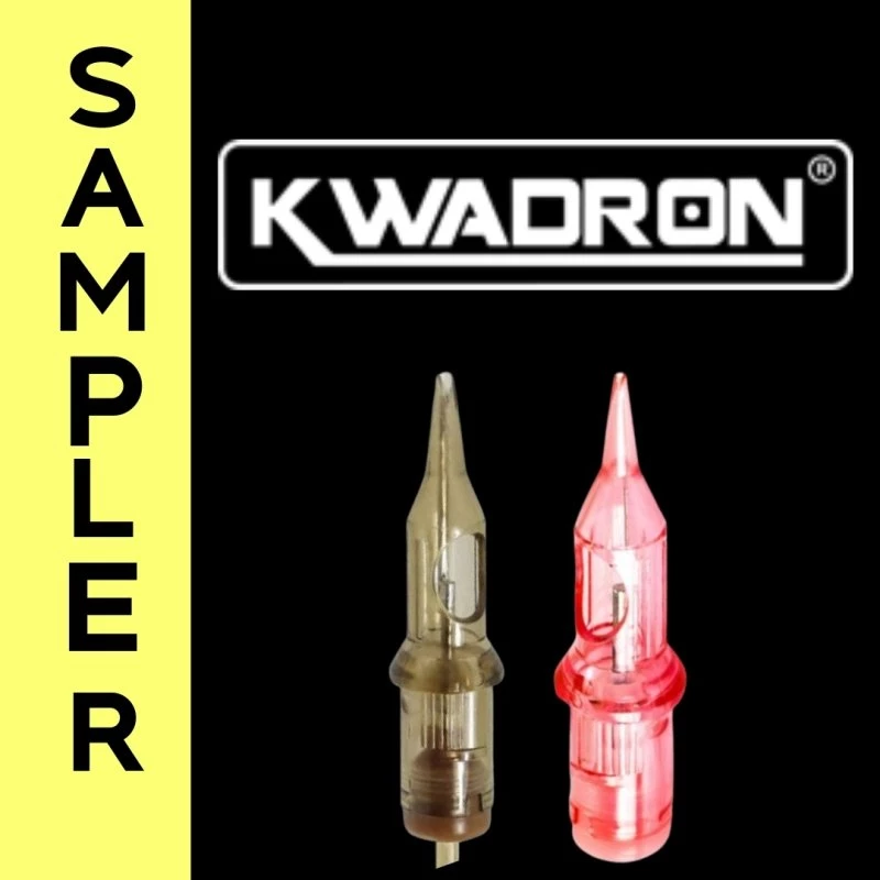 HYVE Beauty Kwadron Tattoo Needle Sampler Bundle HYVE Training Essentials Kits 4 HYVE Beauty Kwadron Tattoo Needle Sampler Bundle HYVE Training Essentials Kits