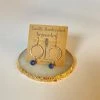 Bejeweled Kyanite & Silver Earrings B-107 Handmade