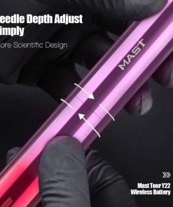 HYVE Beauty Mast Nano Wireless PMU & Tattoo Machine - Pink Fade (Special Edition) New Products