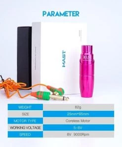 Dragon Hawk Mast Tour PMU Tattoo Machine - Black New Products