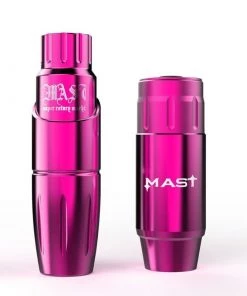 Dragon Hawk Mast Tour Wireless PMU Tattoo Machine WITH BATTERY - Pink