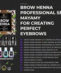 HYVE Beauty MAYAMY Brow Henna Professional Kit New Products