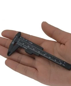 HYVE Beauty Accessories & Training Tools Mini Vernier Brow Caliper - Black