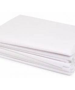 HYVE Beauty Accessories & Training Tools Professional Exam Drape Sheet 3ply - White - 10 Pack
