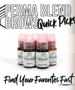 Ink & Pigment Perma Blend Quick Picks Brow Pigments