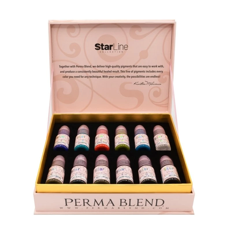 Ink & Pigment Kristina Melnicenco X Perma Blend - Starline Eyeliner Collection 1 Ink & Pigment Kristina Melnicenco X Perma Blend - Starline Eyeliner Collection
