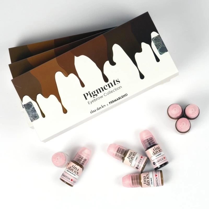 Ink & Pigment Tina Davies X Perma Blend - I ❤️ Ink Brow Collection 2 Ink & Pigment Tina Davies X Perma Blend - I ❤️ Ink Brow Collection