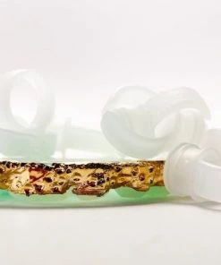 HYVE Beauty White Silicone Pigment Ring Cups - 50 Pack