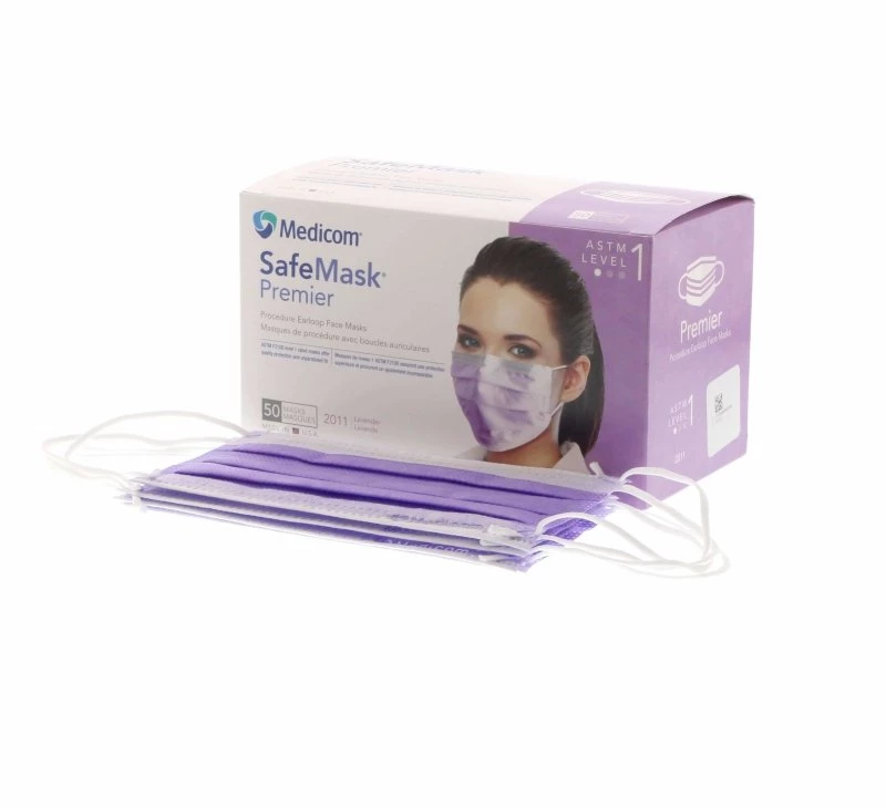 HYVE Beauty New Products SafeMask® Premier™ Earloop Mask - Lavender 2 HYVE Beauty New Products SafeMask® Premier™ Earloop Mask - Lavender