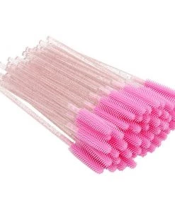 HYVE Beauty Silicone Mascara Wands - Pink Glitter