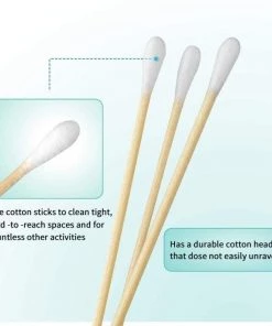 Value Med Accessories & Training Tools Sterile Cotton Tips Swabs 6