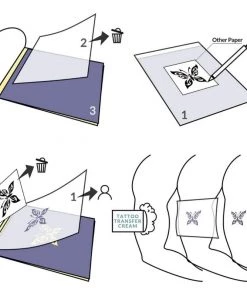 HYVE Beauty Accessories & Training Tools Tattoo Stencil Transfer Sheets - 25 Pack